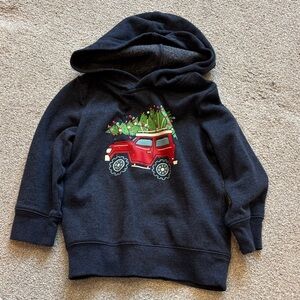 Jumping Beans 3T Navy Hooded Sweatshirt